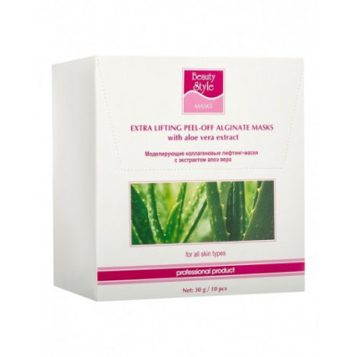Моделирующая коллагеновая лифтинг-маска с экстрактом Алоэ Вера Beauty Style, 30 г Моделирующая коллагеновая лифтинг-маска с экстрактом Алоэ Вера Beauty Style, 30 г